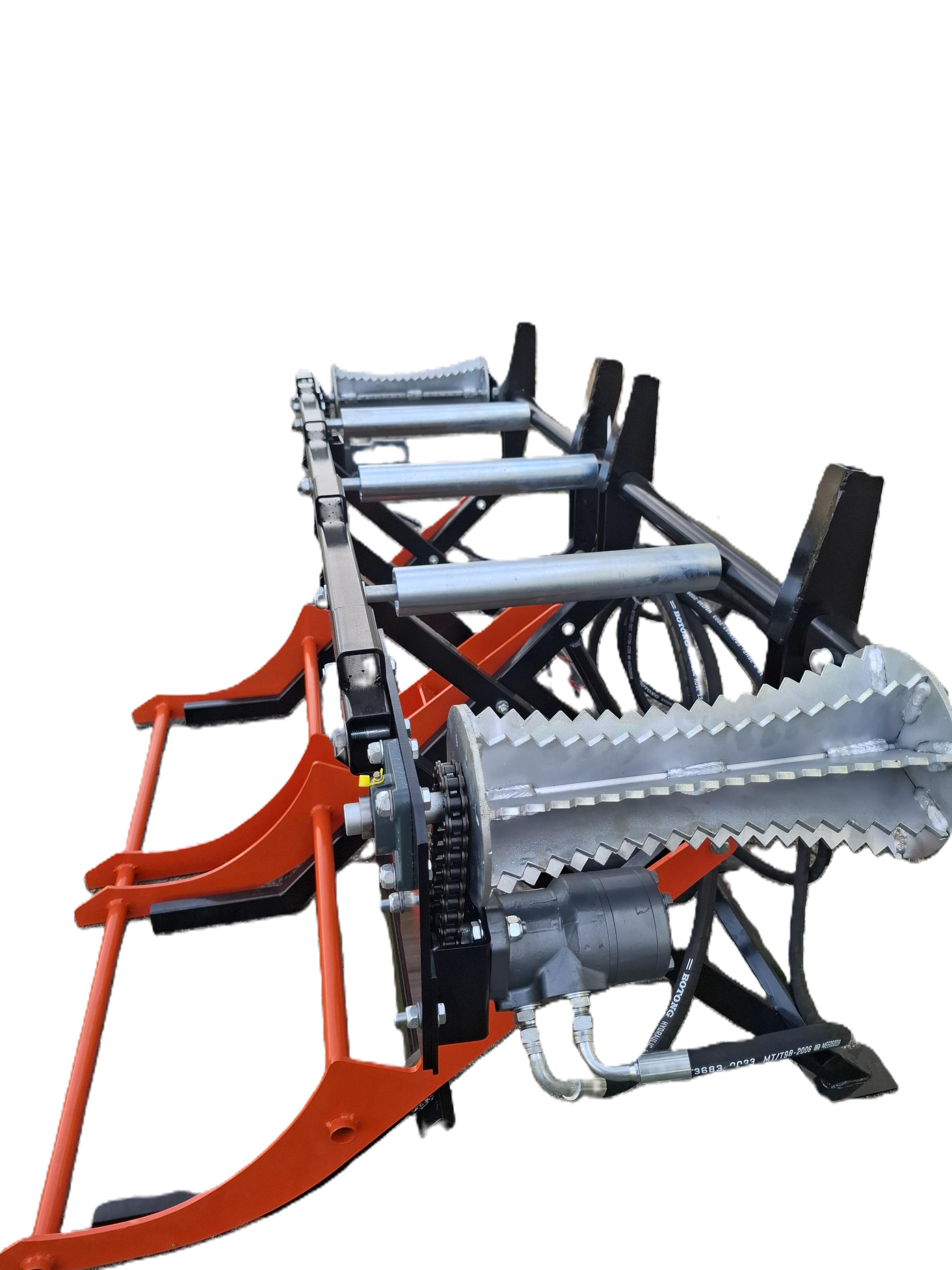 qteck hydraulischer Stammheber Detailansicht